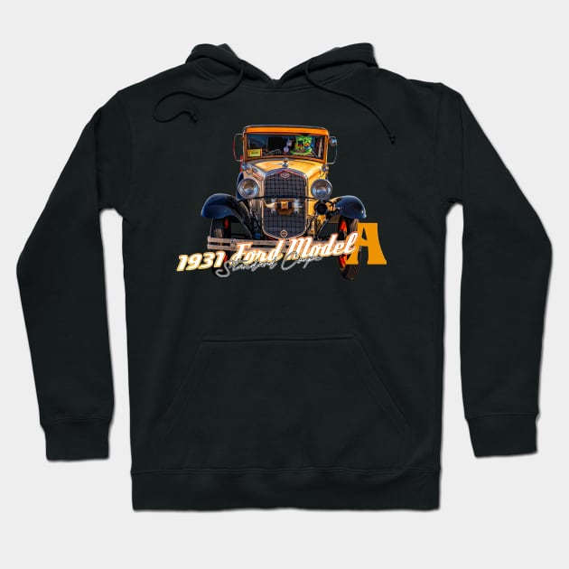 1931 Ford Model A Standard Coupe Hoodie by Gestalt Imagery